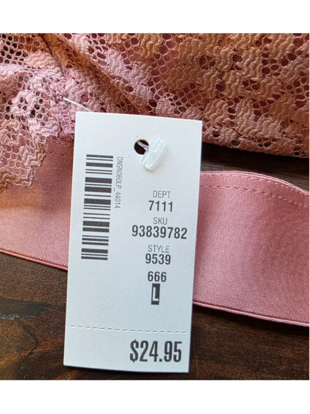 Women's Areopostale Black Lace Bralette L